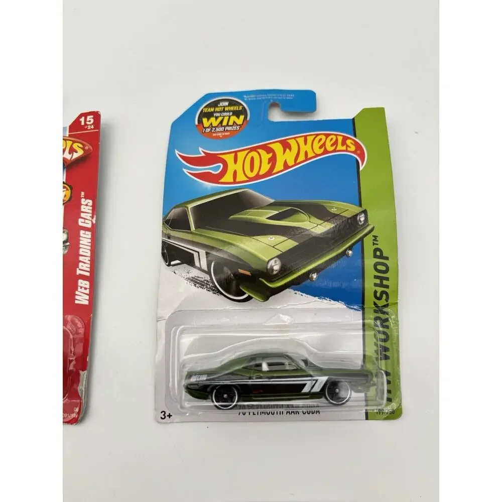 Lot of 9 Hot Wheels 2007-2013 Diecast Cars New Sealed Card Damage
